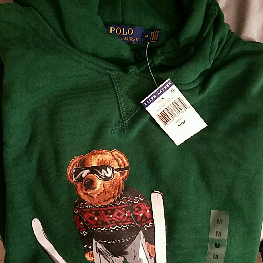 Polo Ralph Lauren ski bear hoodie - Picture 4 of 4